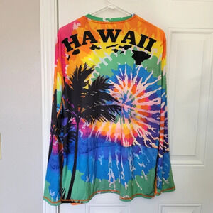 NWT Ingear Swim Hawaii Long Sleeve Surf Shirt UPF 50+ UV Protection Mens L